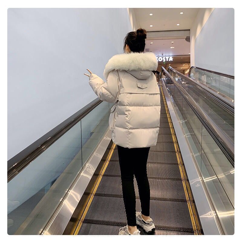2023韩版冬季棉衣女短款宽松学生棉服女加厚小个子学生棉袄外套