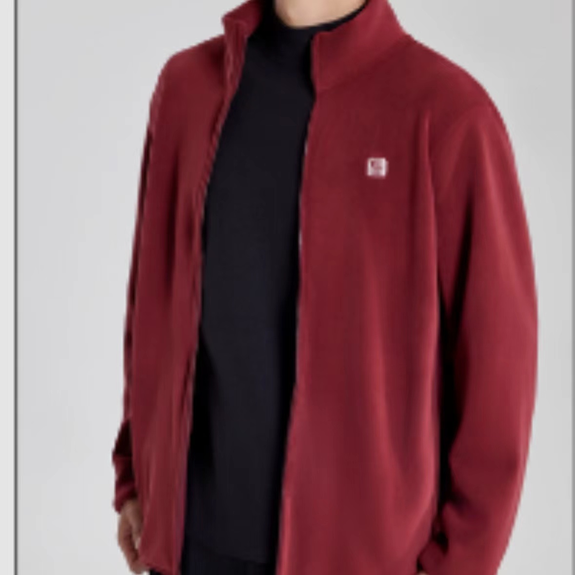 {男款}2024羊羔绒保暖抗寒云感外套开衫2070新