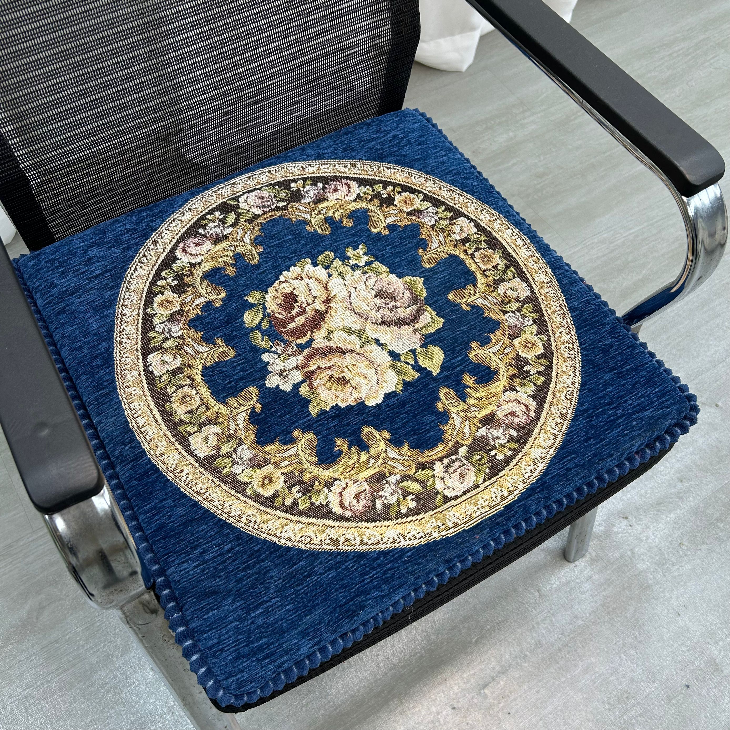 清仓欧式椅垫中式加厚办公座垫老板椅垫茶桌垫家用坐垫学生课桌垫