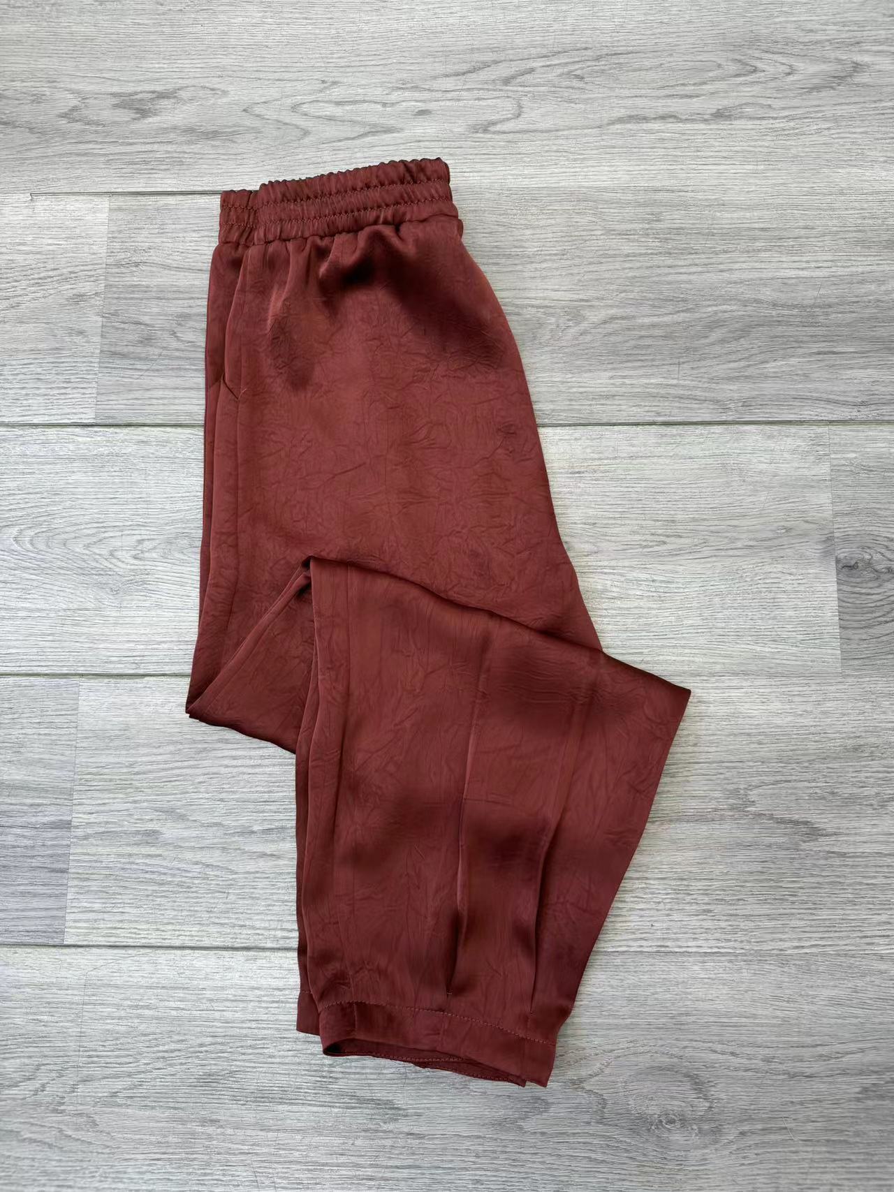 【大润自产】神裤倪总原创醋酸九分哈伦裤