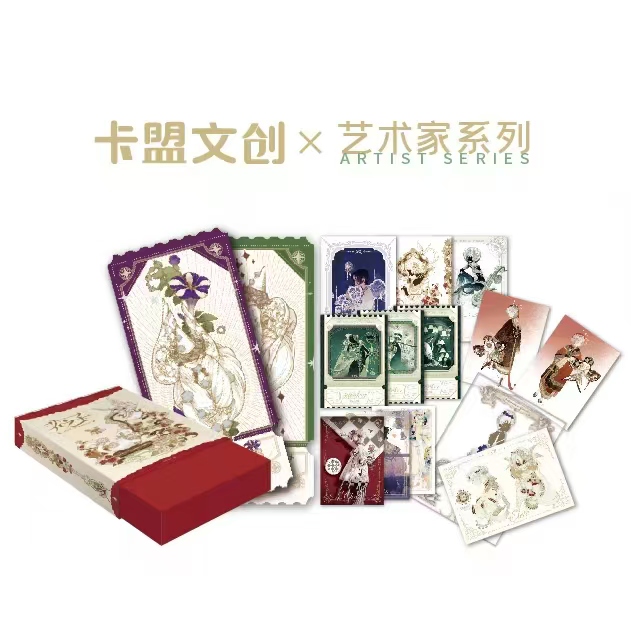【拆盒】卡盟文创×森雨漫 花之子 艺术家系列收藏卡
