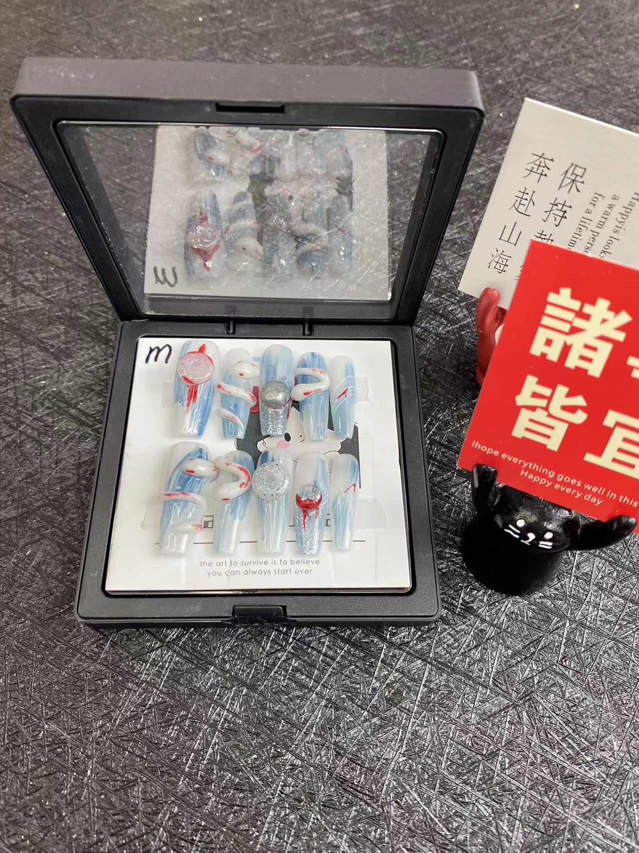 重工款纯手工穿戴甲
