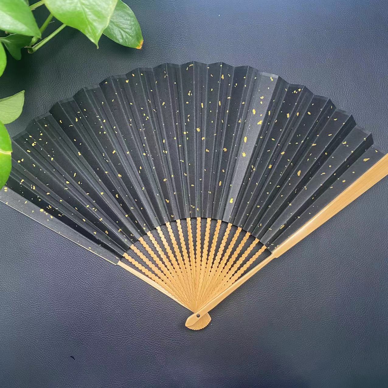 【轻摇竹扇】新料玉竹翻棱折扇