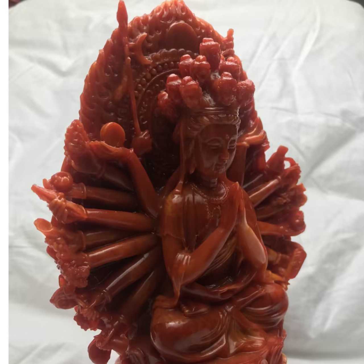 【粉丝专享】特色手工艺品千手观喑摆件