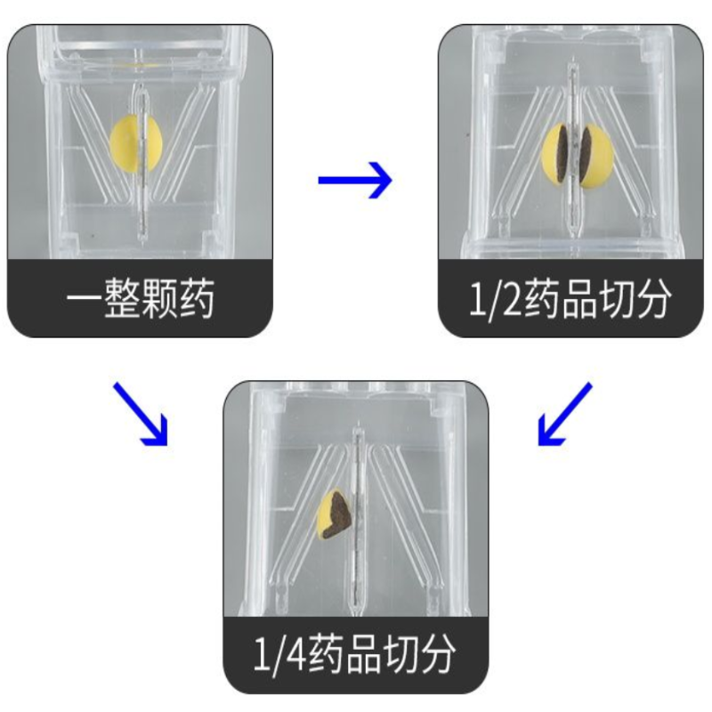 切药片神器药盒切药器分装便携分药7天分割器切片家用薬小号迷你