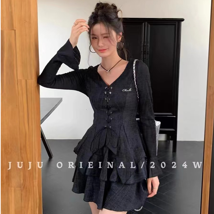 糖糖家绑带辣妹套装11393