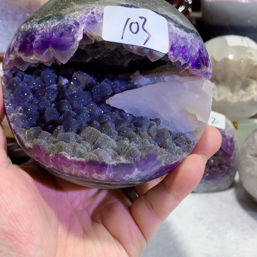 【闪购商品】紫晶大型摆件（非配饰）未镶嵌小*棍