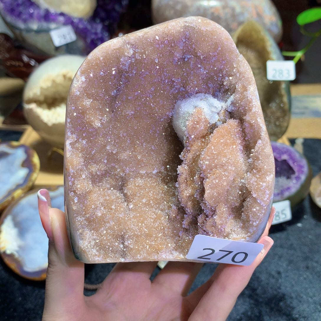 紫晶大型摆件（非配饰）未镶嵌