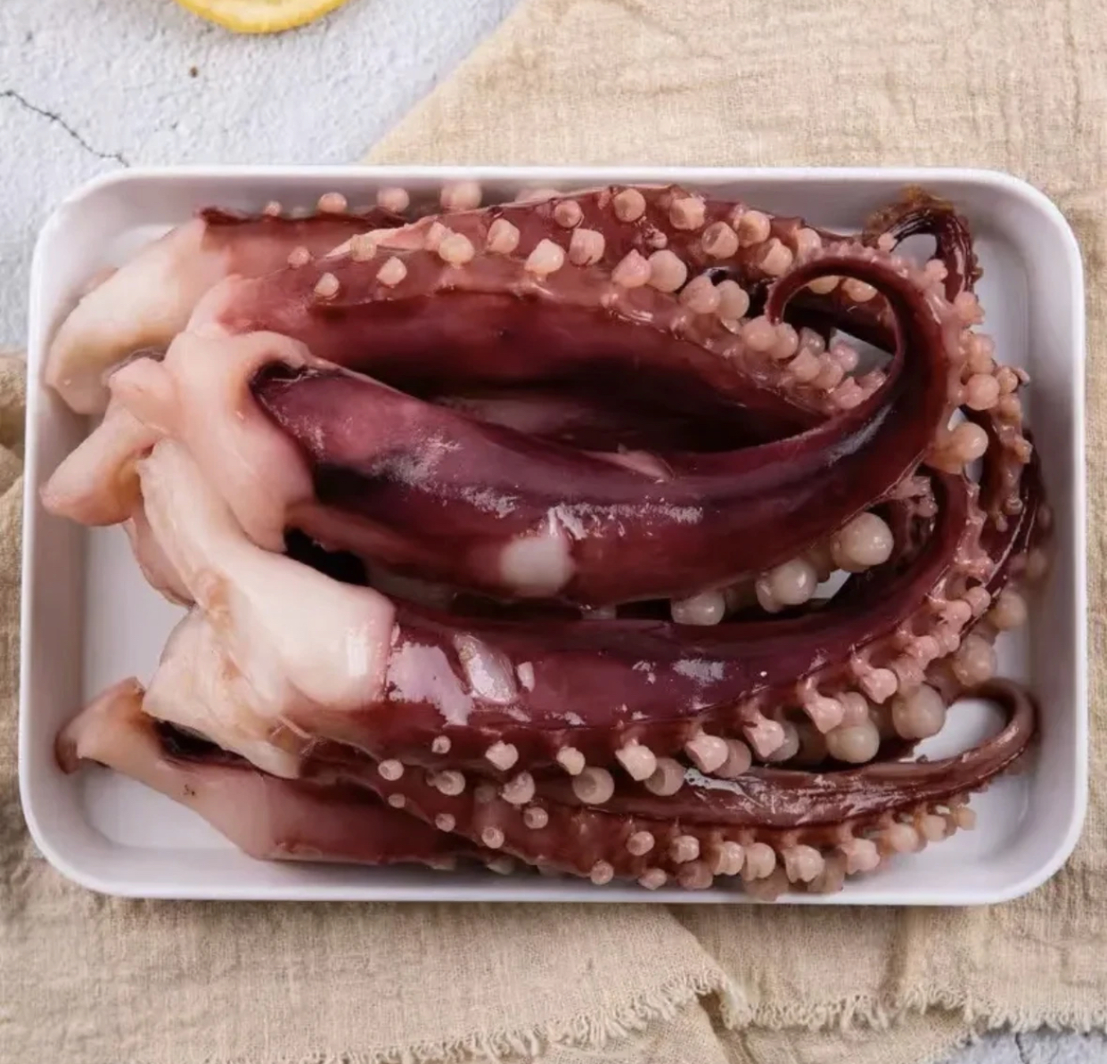 连云港发货 新鲜章鱼足200/包 （10包）