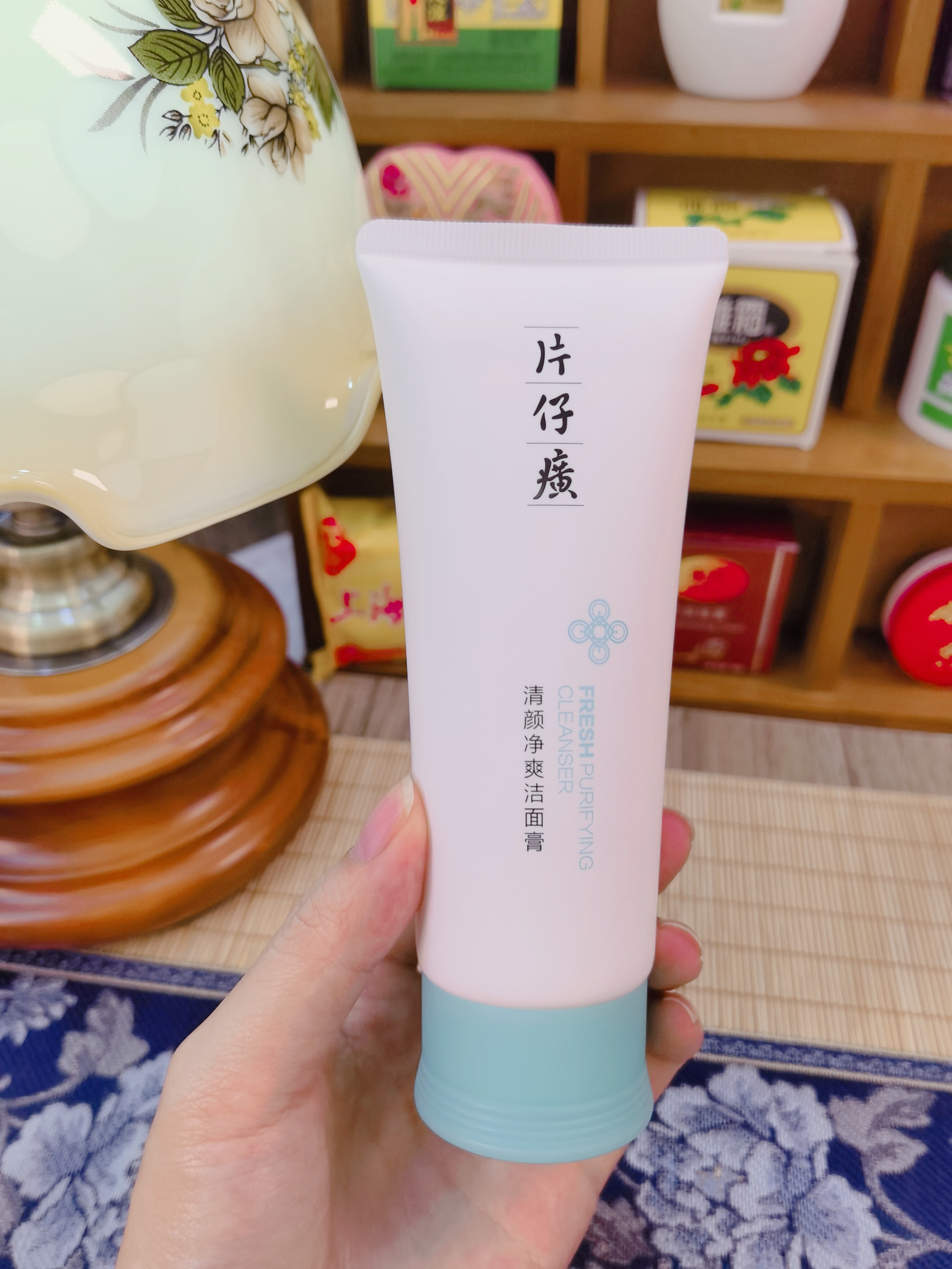 清颜净爽洁面膏100g 泡沫丰富细腻