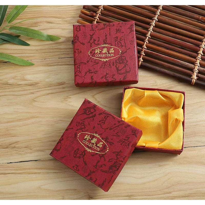 首饰盒/箱 礼盒包装盒红色盒子手镯饰品盒2023新款送礼首饰盒