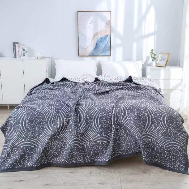 【里奥】220*240cm轻奢匹马棉汉麻床盖