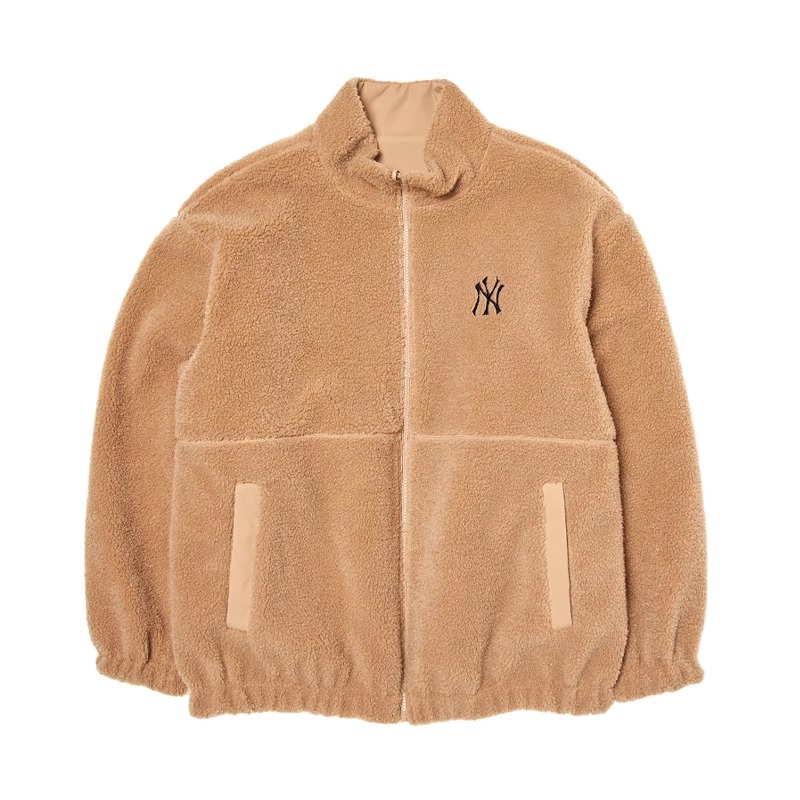 MLB男女情侣款流光风双面穿运动休闲时尚外套24春夏新款3AFDV0346