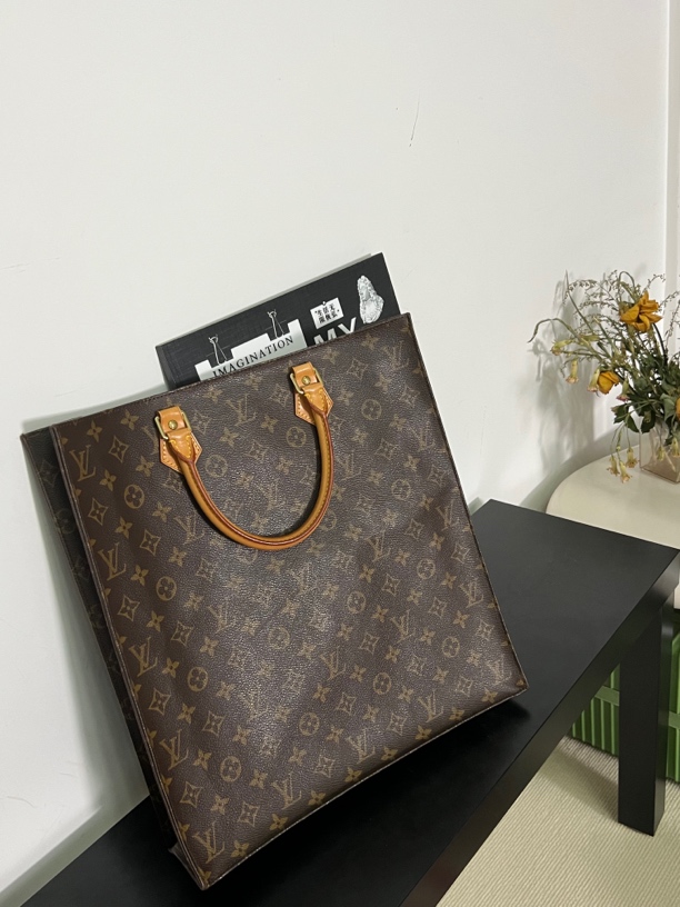 95新 LouisVuitton/路易威登 舍得 Lv老花琴谱包