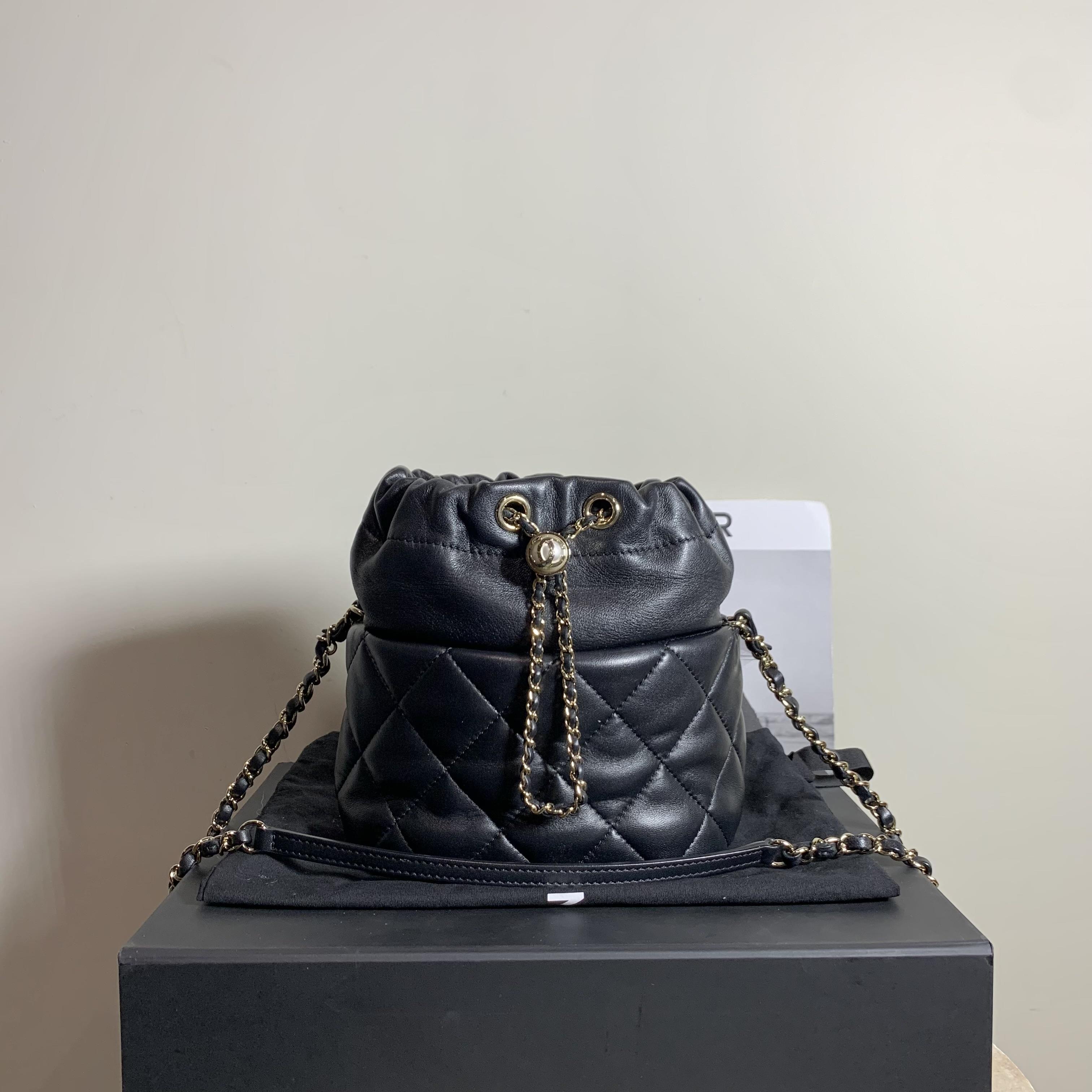 95新 Chanel/香奈儿 壹臻/黑金水桶 31开 / 20494834