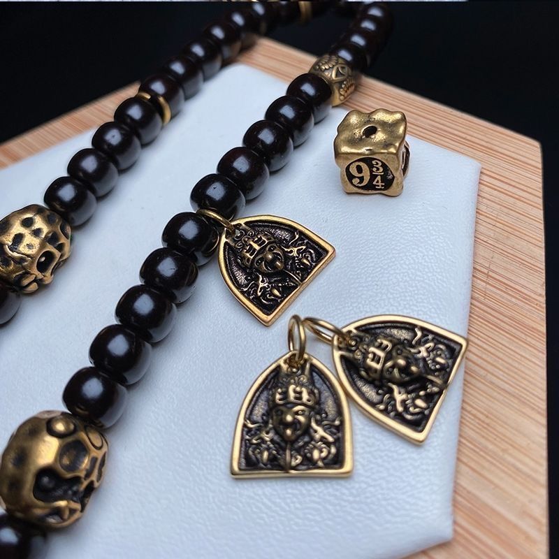 藏式扎基拉姆吊子 挂件挂饰特色diy手串饰品配件配饰立体手工文玩