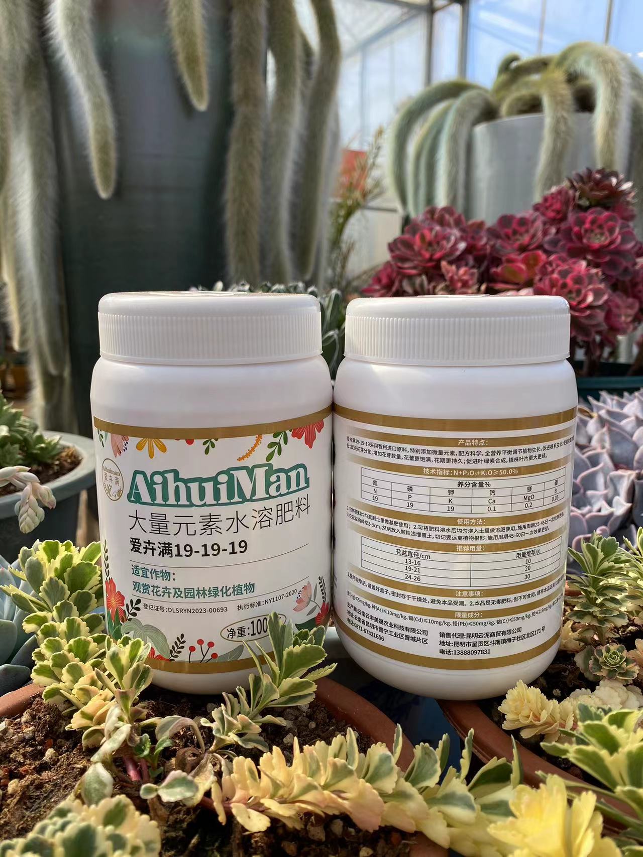 精品多肉  大量元素水溶肥料