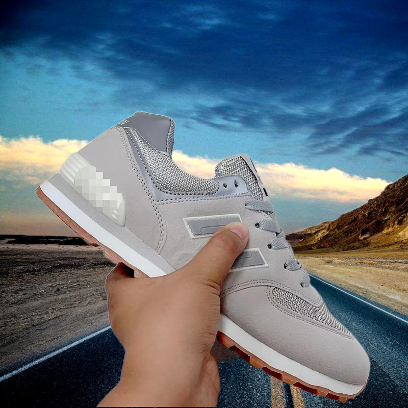 【胖胖家】新款时尚百搭休闲透气潮流百搭经典慢跑鞋574-1