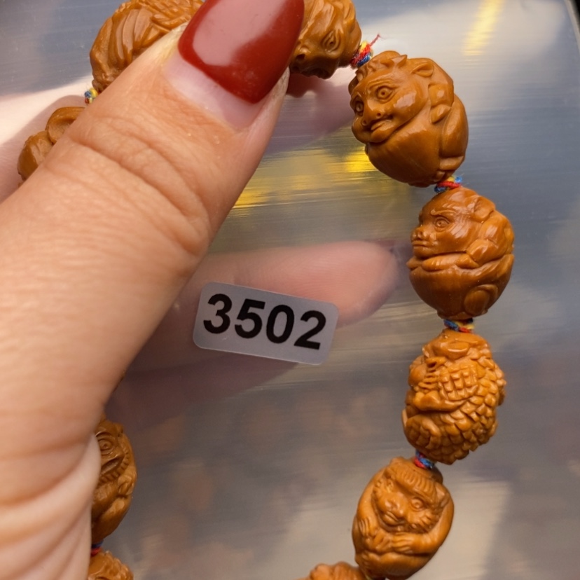 【闪购商品】橄榄核核雕左*北3502