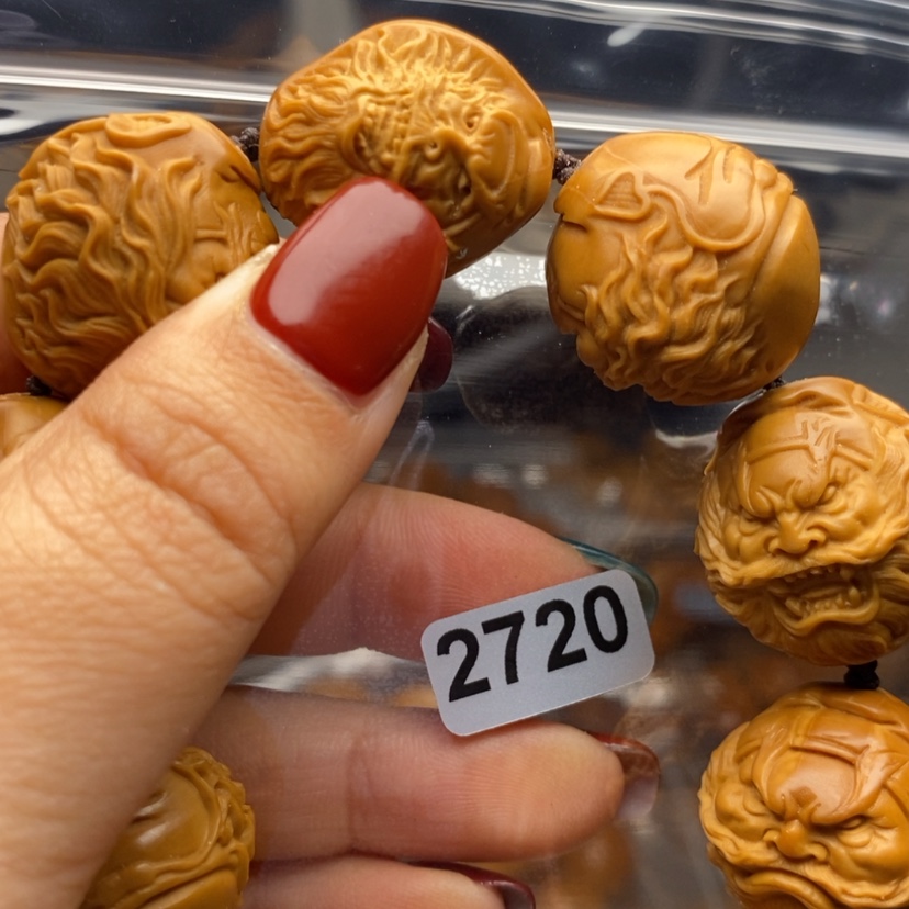 【闪购商品】橄榄核雕毛*2720