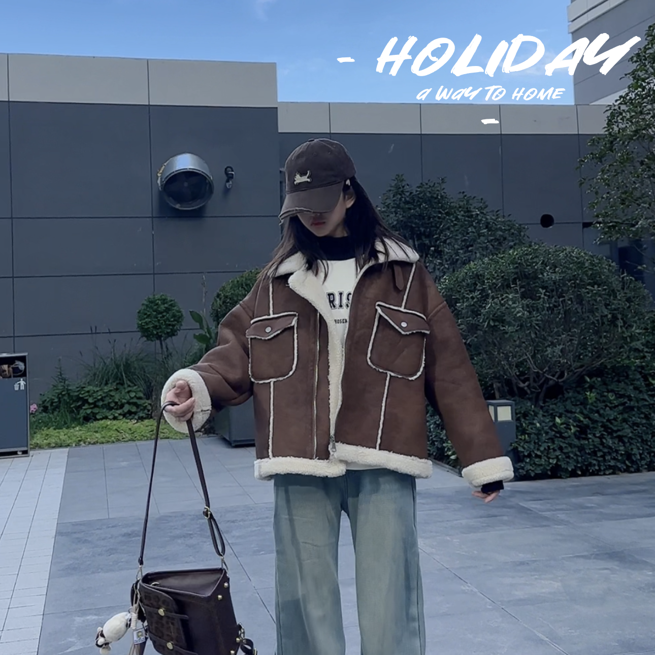 【年款】跳跳鱼童装  美式冬季机车夹克加绒百搭洋气外套269258