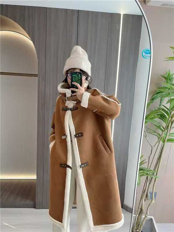 655 女士长款机车服外套 F80 三楼