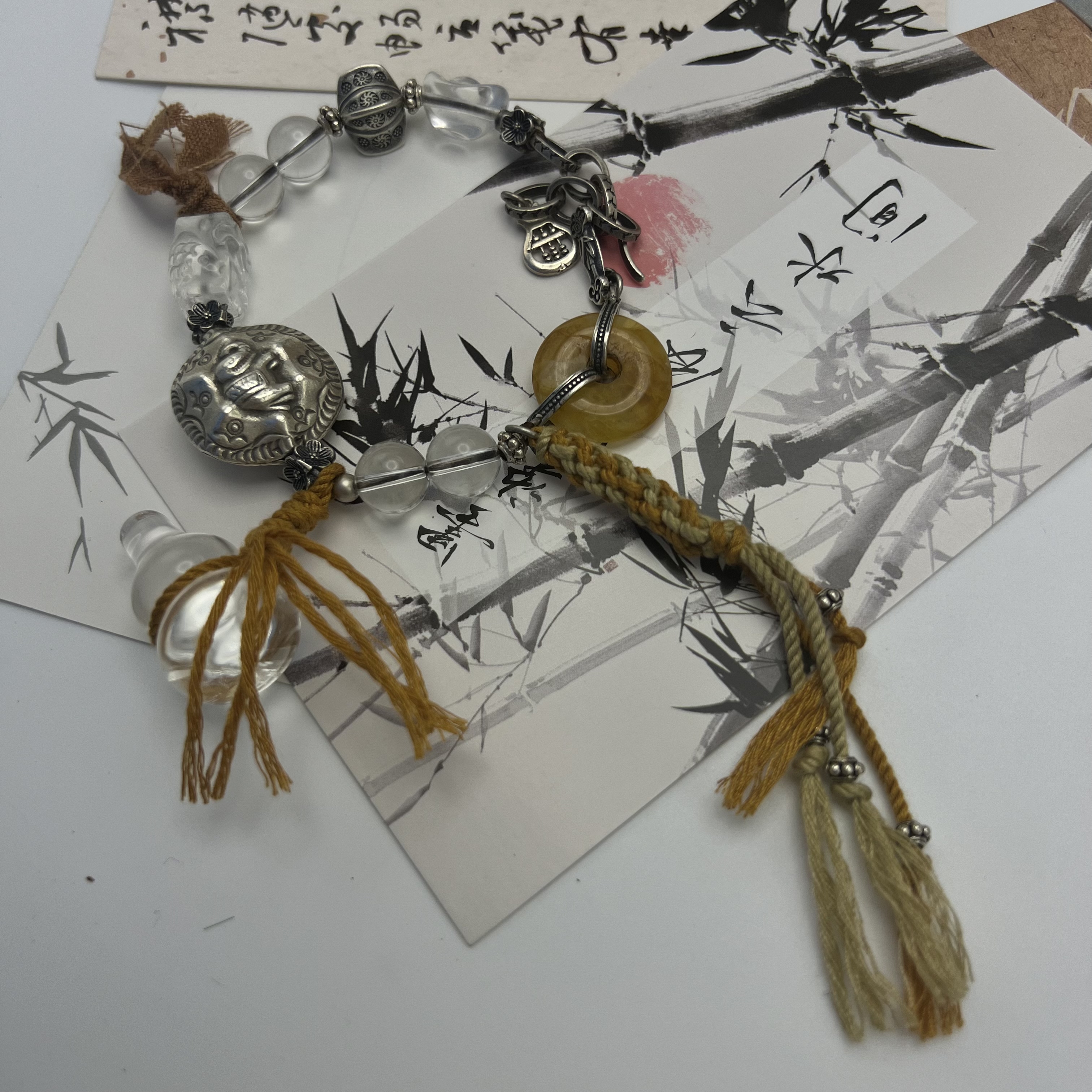 925银手链 肖肖分享 水晶款 （水晶葫芦）