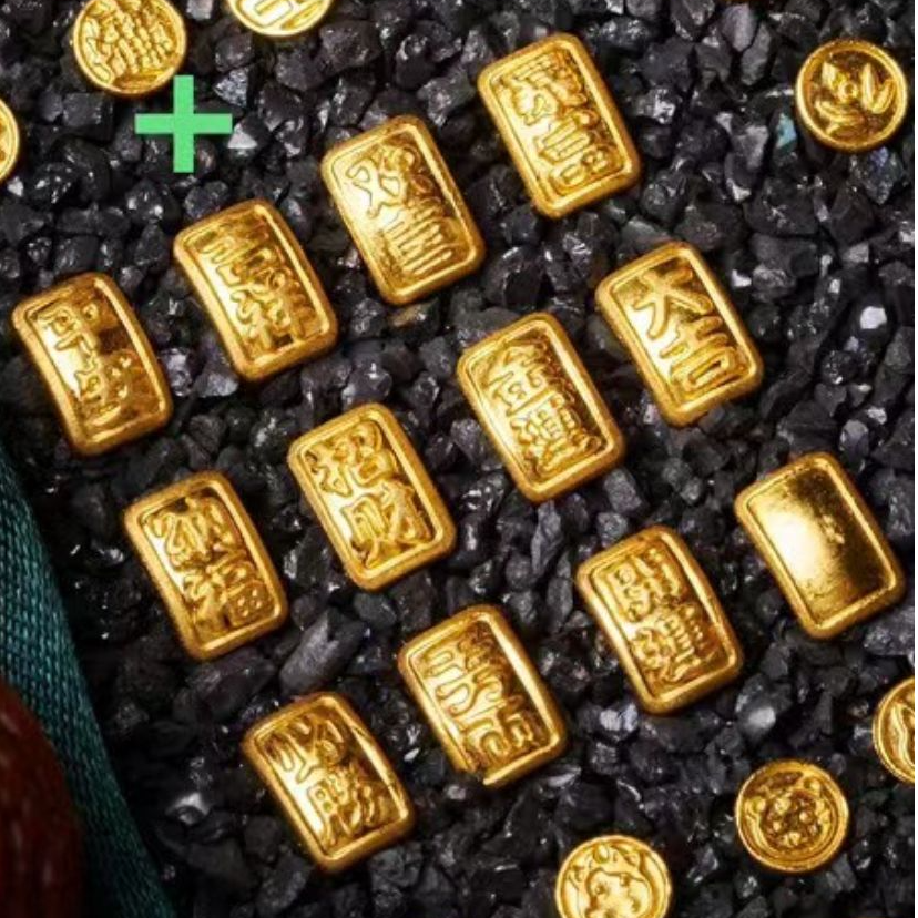 【顽珠公社】文玩好物金条配饰