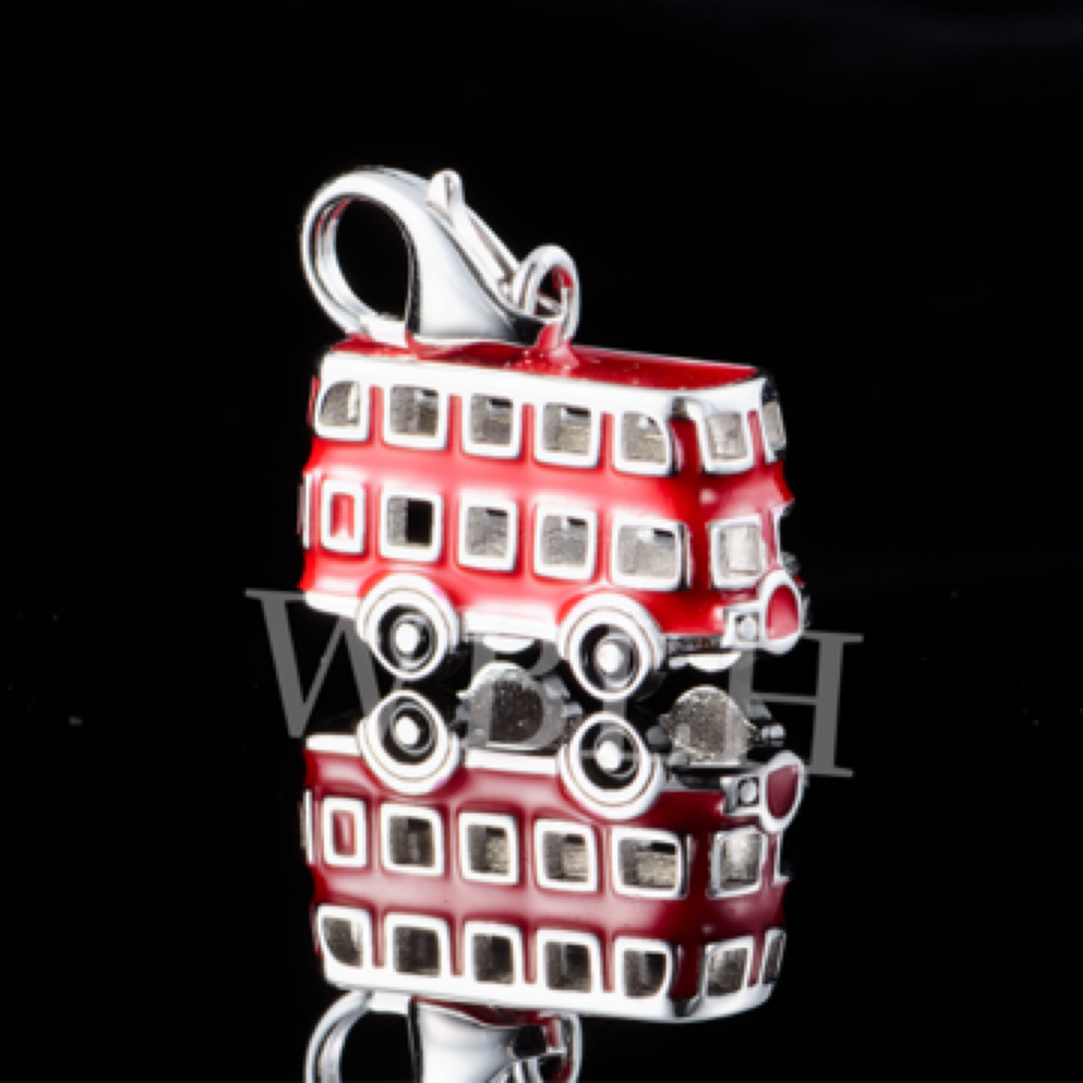 吊坠925银珐琅 WBLH乌巴拉花专属设计款吊坠百搭可爱精致