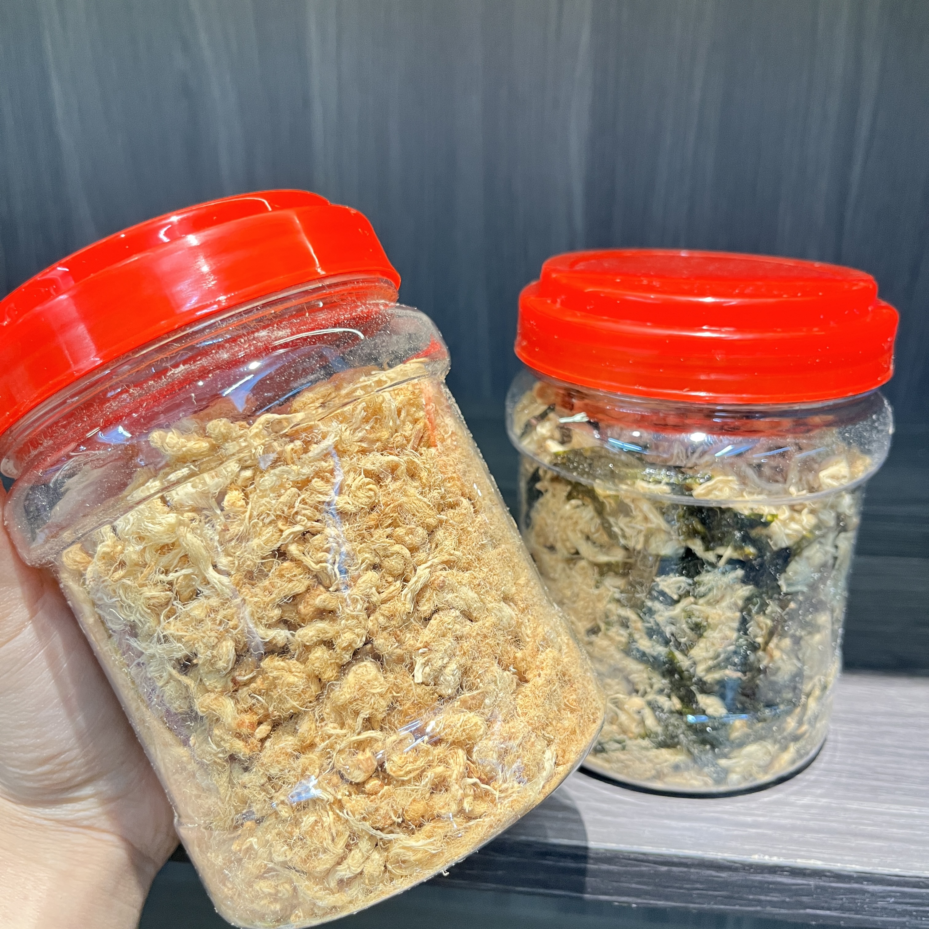 潮汕风味 原味香酥猪肉松 140gx2瓶
