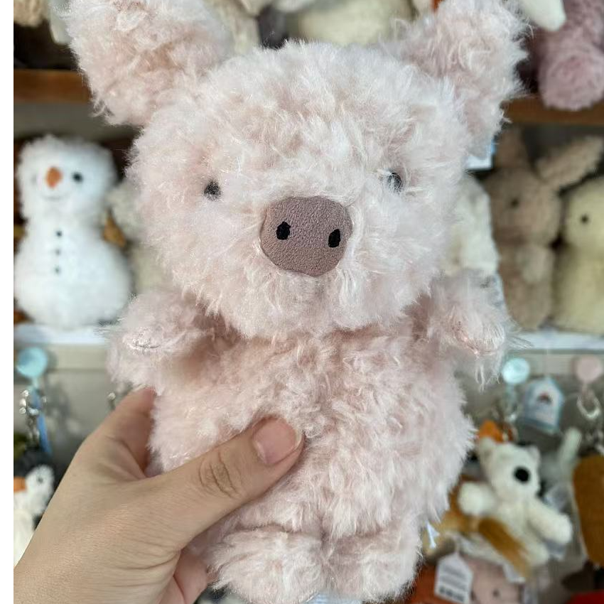 卷毛小猪小狗小羊little狐狸企鹅毛绒玩具