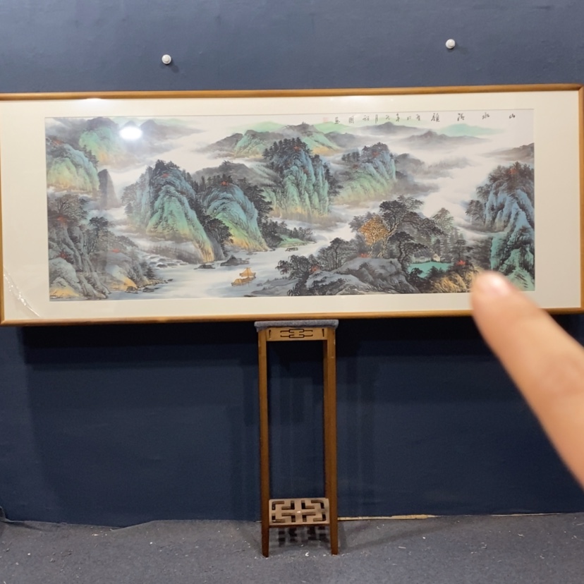 【闪购商品】绘画一*烟带框