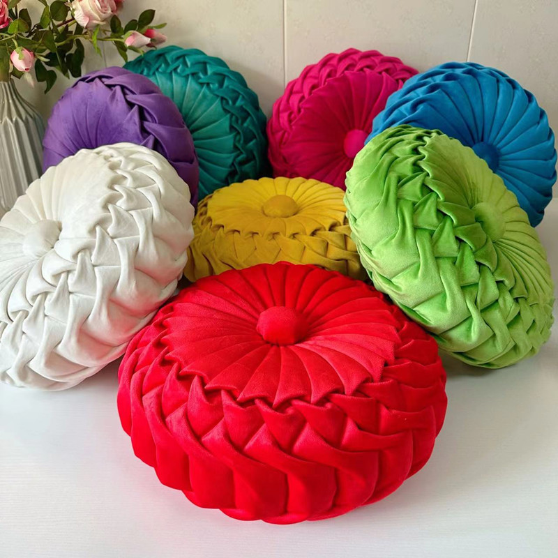 自己缝制 小六手工抱枕天鹅绒富贵元宝抱枕diy材料包沙发客厅靠枕