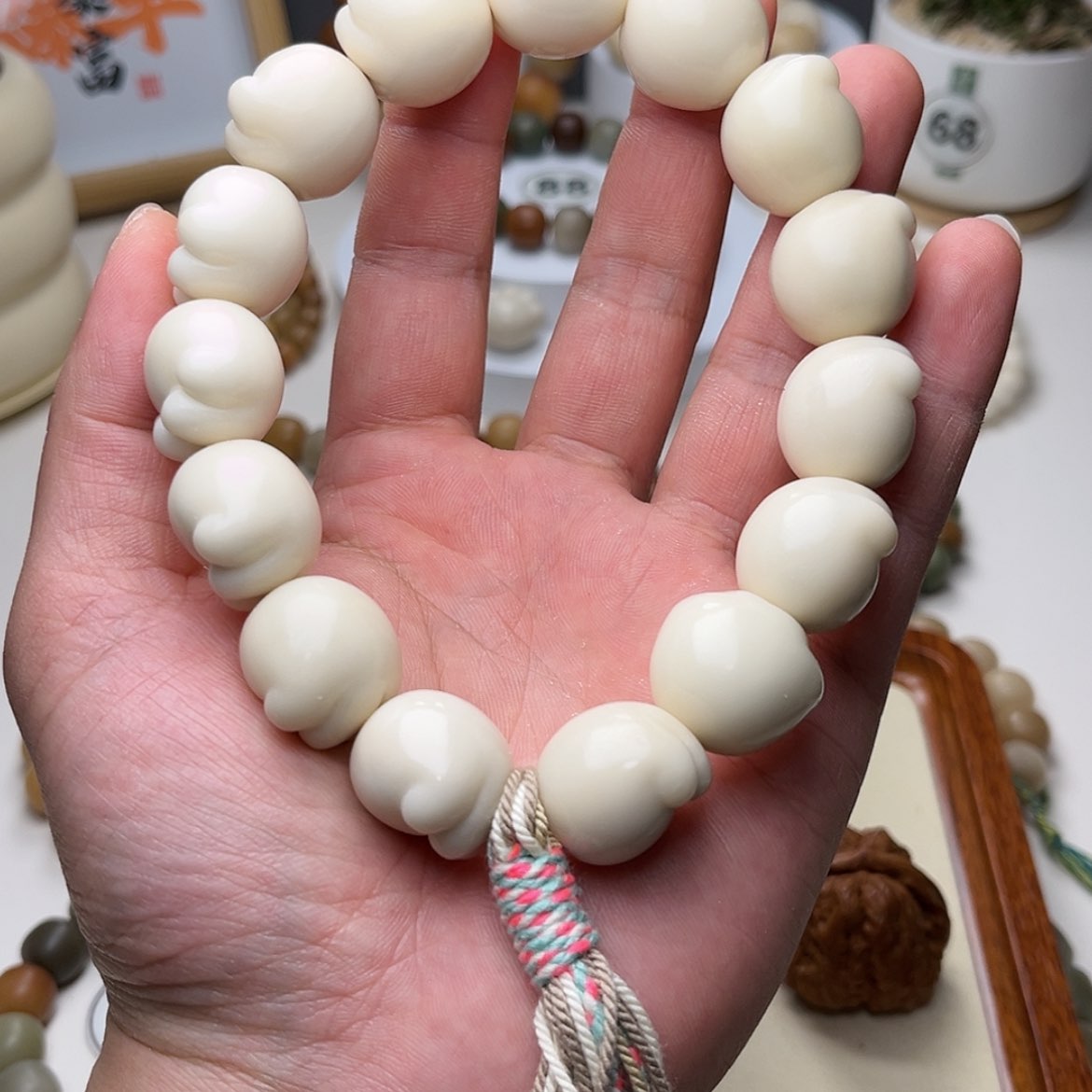 【闪购商品】菩提根/象牙果手串千*?