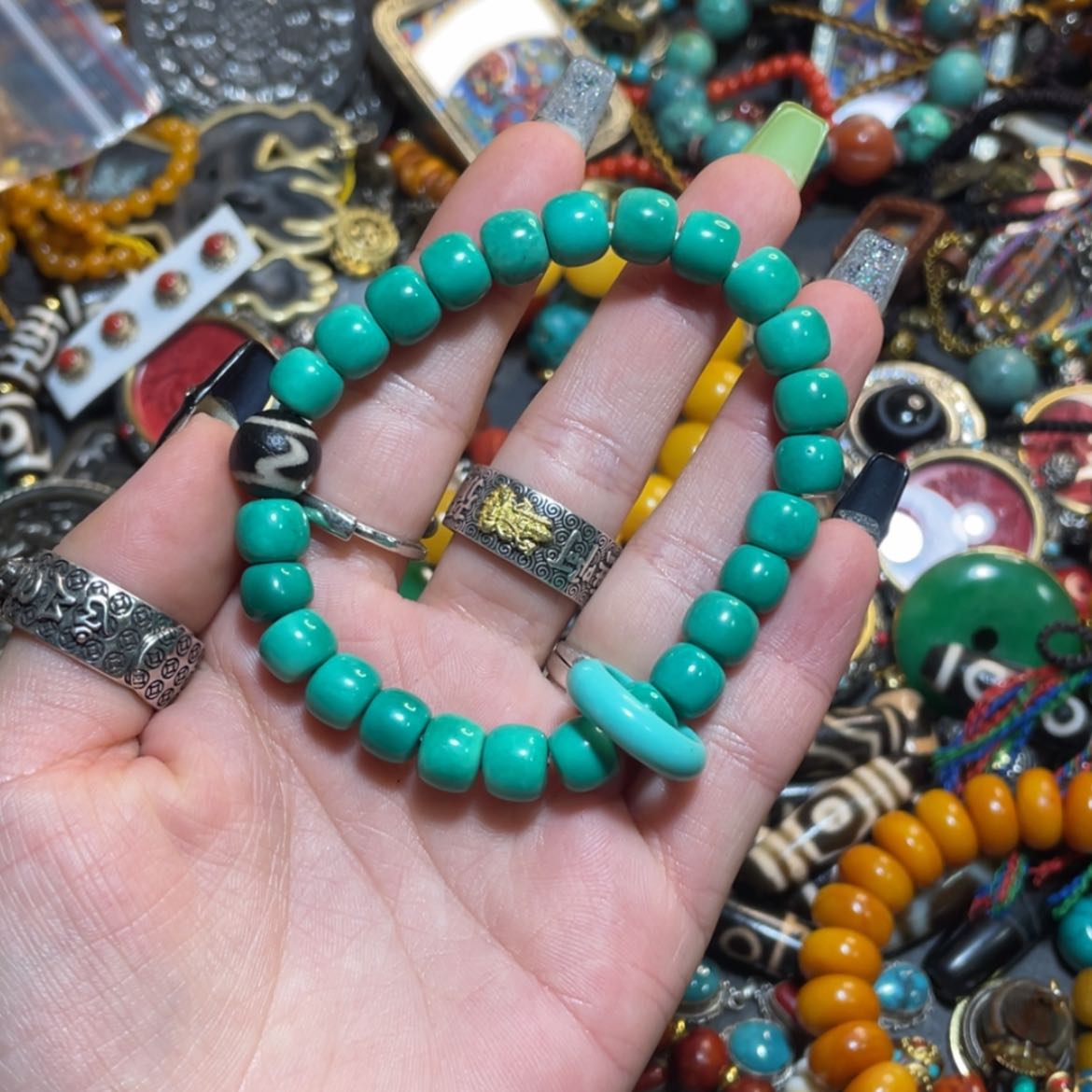 【闪购商品】手串泥塑扎**玛