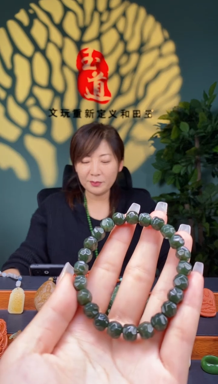 【闪购商品】和田玉-未镶嵌9mm随行手串