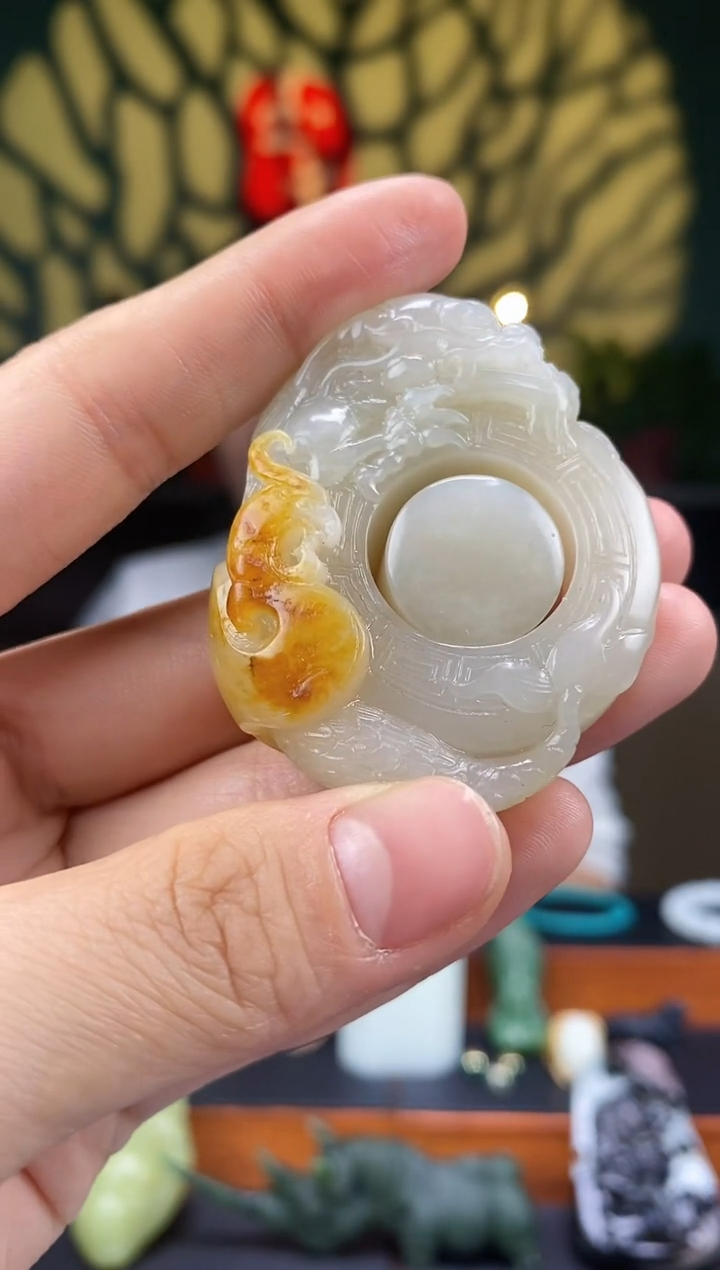 【闪购商品】和田玉-未镶嵌籽料扳指