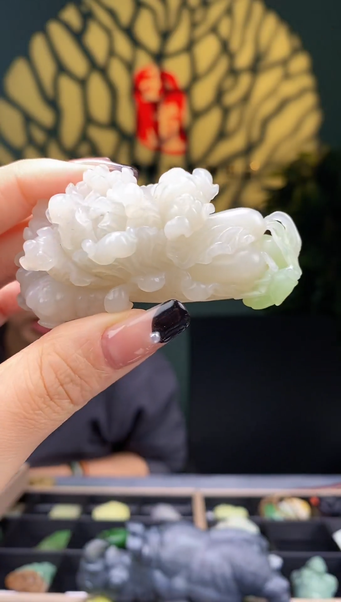 【闪购商品】和田玉-未镶嵌翠青白菜