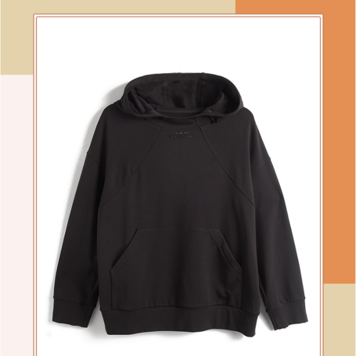 胖太太大码女装秋冬季新款连帽字母卫衣时尚上衣宽松潮821302910