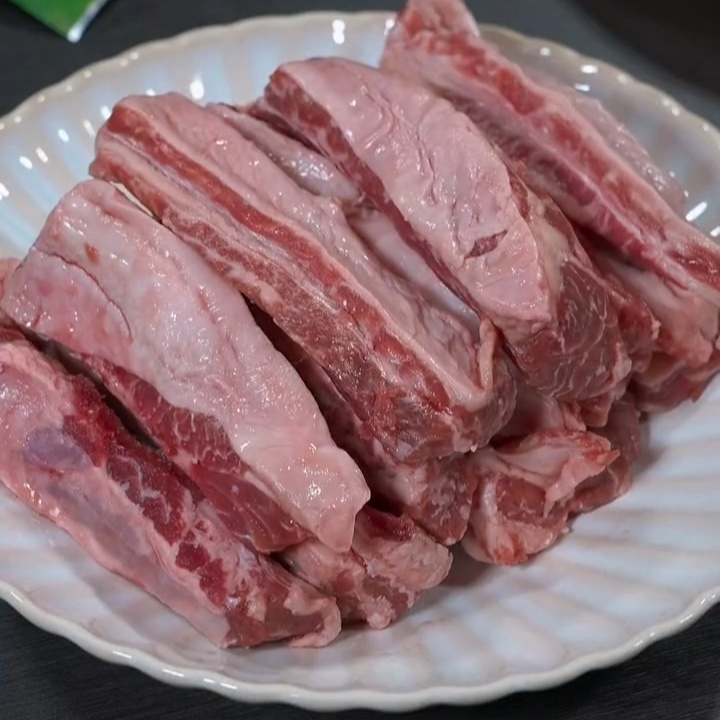 国产安格斯牛肋条清真4斤 清炖 红烧 烤肉 穿串烤肉新鲜食材