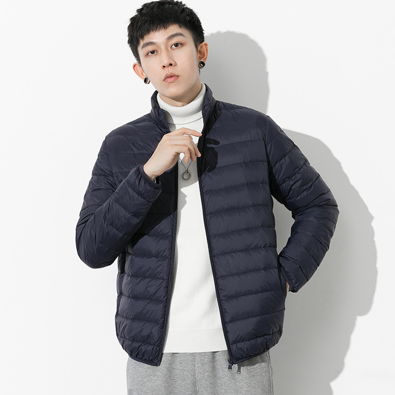 秋冬季高中学生羽绒服内胆男孩轻薄保暖初中生内穿青少年校