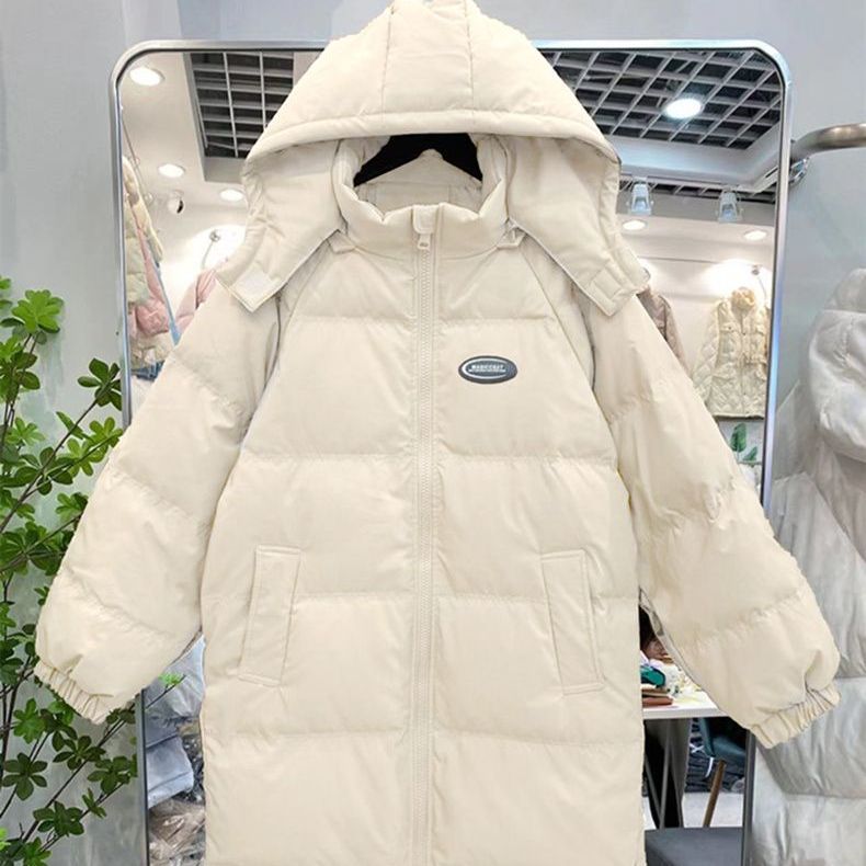 领格羽绒服羽绒服女长款过膝2023冬季新款韩版羽绒服宽松加厚棉服