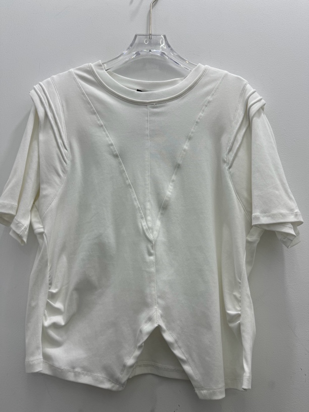 秋季新款精干短款短袖