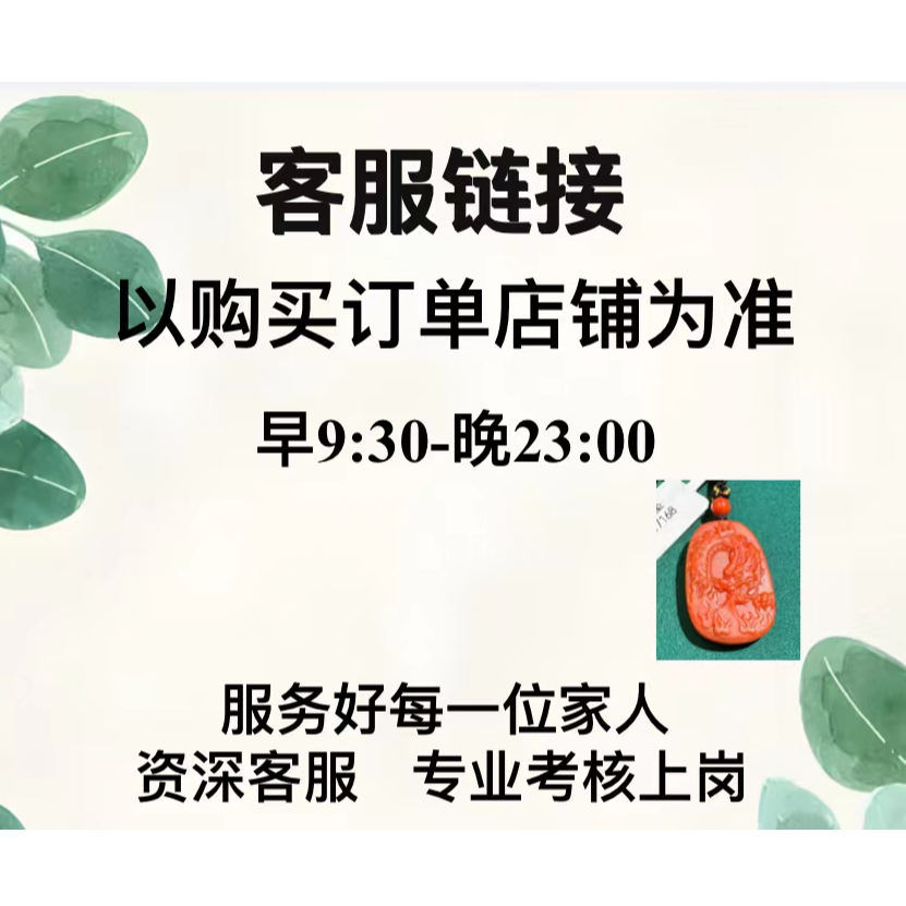 顾客咨询客服链接（勿拍）---南红