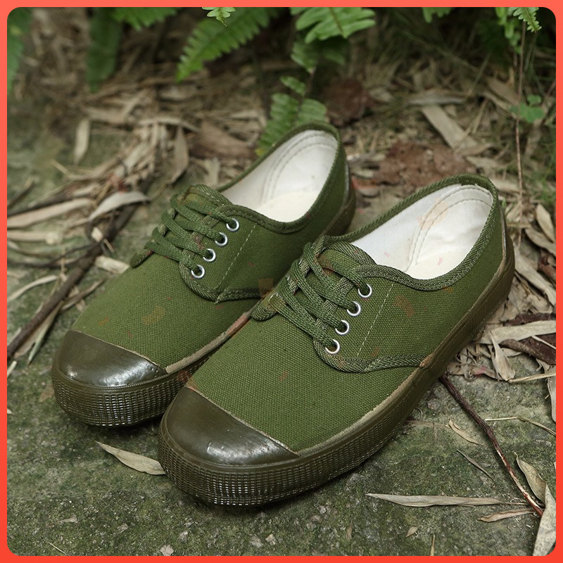 运动鞋耐磨农田解放鞋低帮新款2024年工鞋工装鞋迷彩透气军训