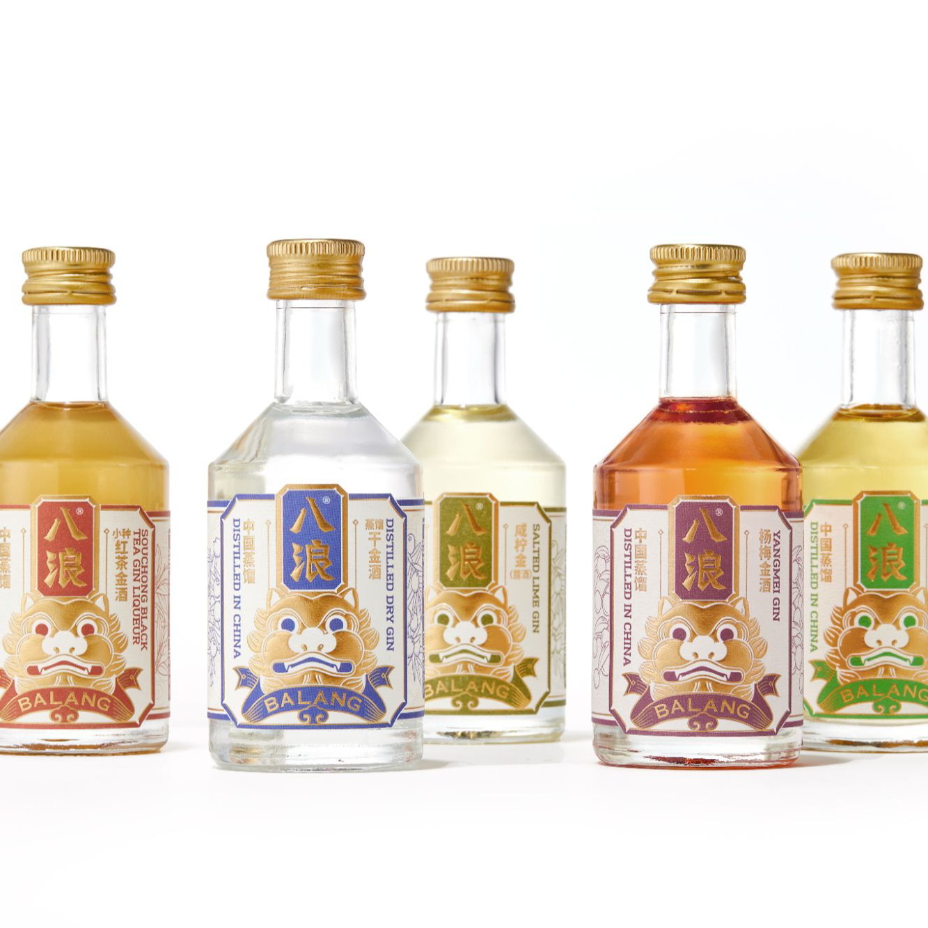 八浪金酒酒版50ML套装