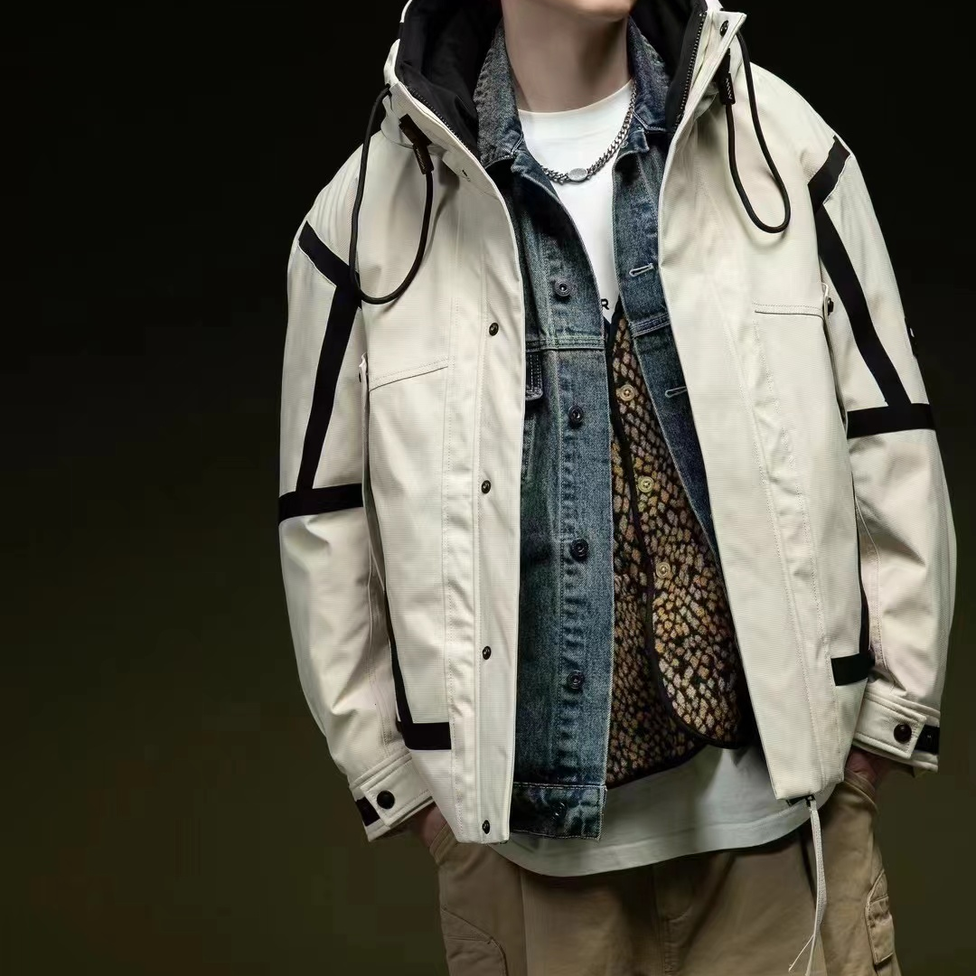 0228-03男士户外工装潮牌羽绒服   S    23099