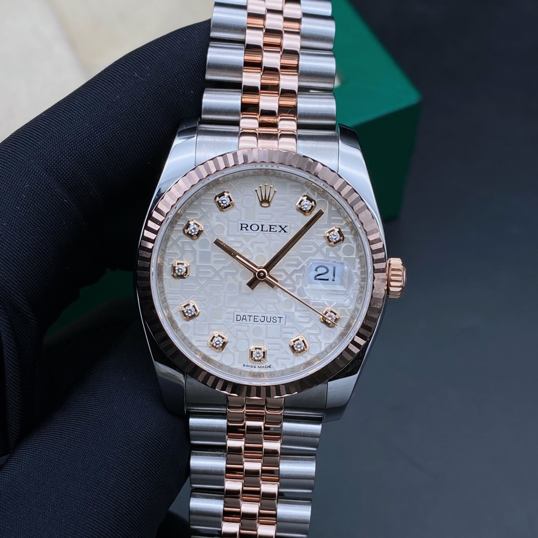 99新 Rolex/劳力士 日志116231电脑盘/机械男表/表径36