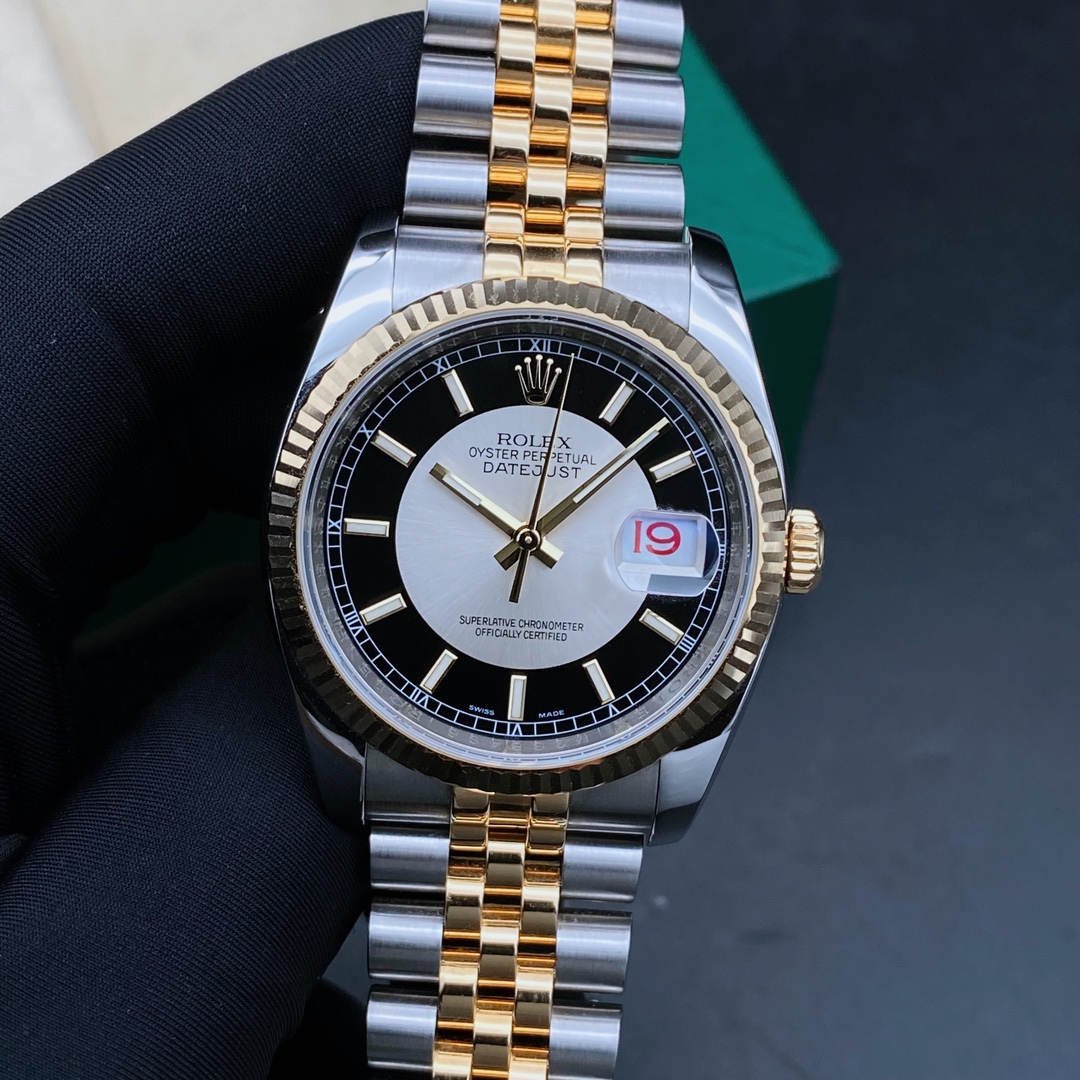99新 Rolex/劳力士 拆到分开支付/日志116233熊猫唱片盘/表径36