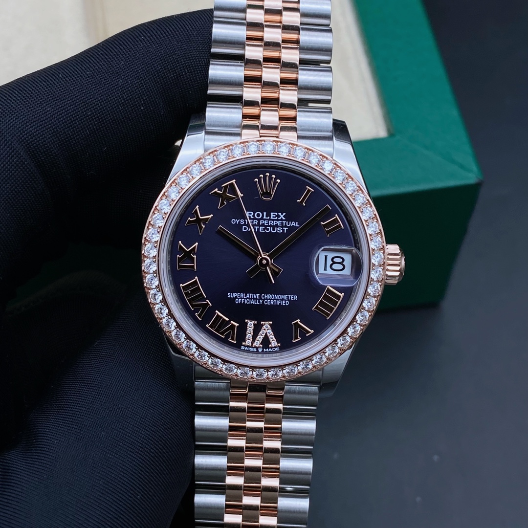 99新 Rolex/劳力士 24年/日志278381/机械表/表径31